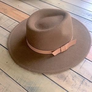 Boho Country Indie Summer Hat with Leather Strap